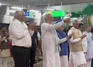 अहमदाबाद मेट्रो फेज-1 का PM मोदी ने किया उद्घाटन, कालूपुर से दूरदर्शन केंद्र तक की यात्रा